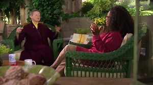 Pema Chodron demonstrates a simple exercise to Oprah Winfrey that can help those who are suffering | Super Soul