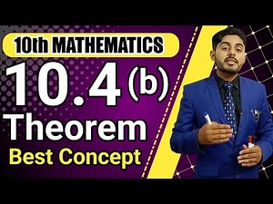 Theorem 10.4 b class 10 | theorem 10.5 class 10 | 10th class math ch 10 theorem no 4 b