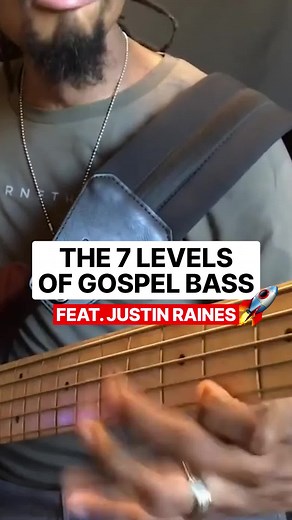 Sheeeeeez. Check out this 🔥🔥🔥 clip of Justin Raines @jraines112 taking a gospel groove from simple up to final boss mode 😈 | ScottsBassLessons.com