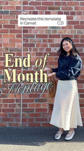 Canva on Instagram: "Weekly video template highlight, coming in hot! Use the search term to find this easy drag and drop template in our library. OR comment 'recap', and we'll DM you the link directly 💌 #Canvatemplate #canvavideoeditor"