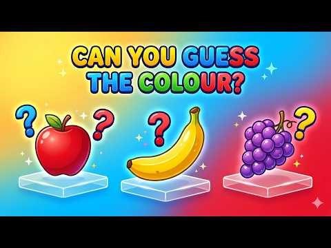 Guess The Color | What Color Is It? | Fun Learning Game for Kids