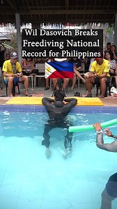 Wil Dasovich joined a professional freediving competition in Mabini, Batangas and broke the National Record for Static Apnea (breath hold). Here is Wil and his coach Ian Ebarle’s full performance. Teamwork makes the dream work! Thank you to Aman Sacueza and Kaloy Plar for the video!!! Wil learned how to increase his lung capacity and do these superhuman breath holds by contacting world champion freediver Florian Dagoury (@mr10minutes on instagram) and joining his online course. | Wil Dasovich