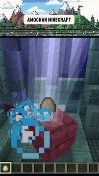Taking Down All Three Elder Guardians With Lightning Eggs #minecraft #shorts #nocommentary