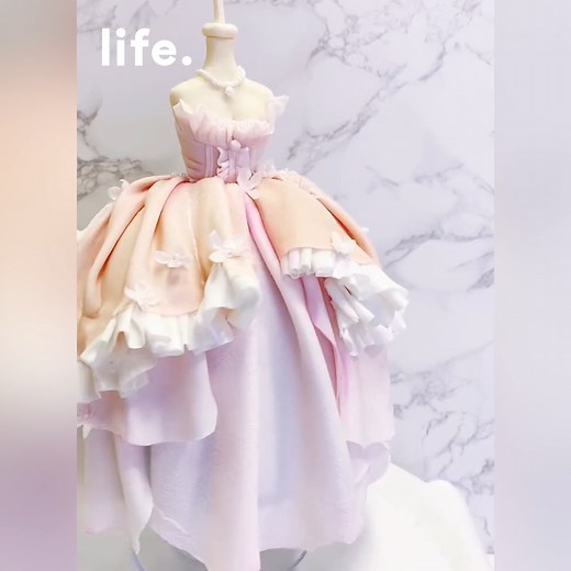 How To Make Cake Wedding Dress | Cake Step by Step