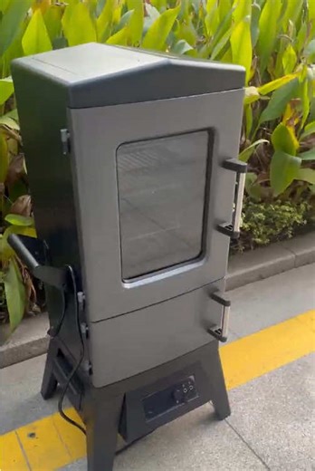 Cook the meat until done 🍖#smoker #cooking 🍻