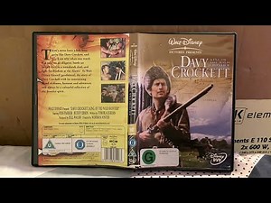 Opening and Closing To "Davy Crockett, King of the Wild Frontier" (WDHE) DVD UK (2003/2004?)