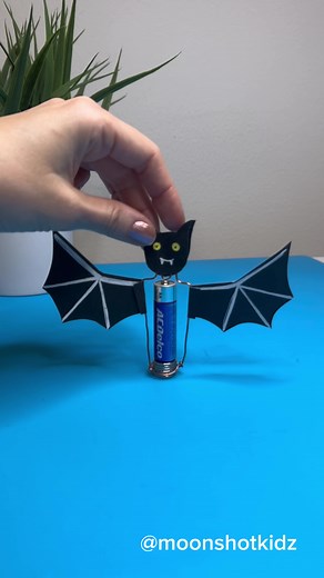 DIY Halloween Bat Homopolar Motor Project