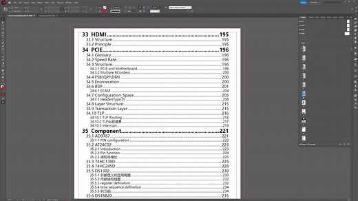 indesign目录中间的小点怎么添加？