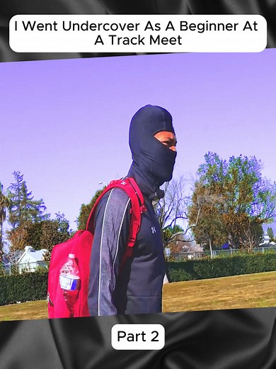 Beginner Undercover at a Track Meet: Marathon Training Challenge