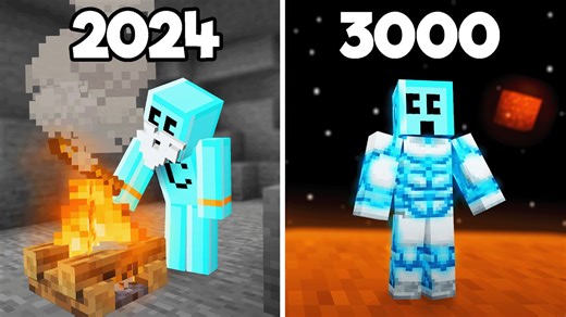 Minecraft but it’s the year 3000 in Minecraft