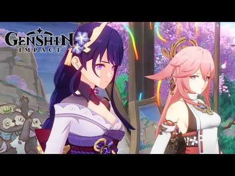 Genshin Impact Enchanted Tales of the Mikawa Festival - Part 3: Dango Milk with Ei!