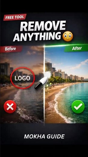 Remove Anything From Photos Instantly (FREE Tool) 😳 #shorts