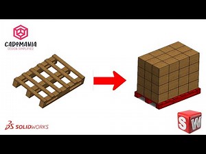 Designing a Pallet for Industry: Dimensions, Assembly, and Packaging Specification #mechanical #new