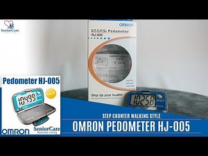 NEWLY DEVELOPED Omron Pedometer HJ-005 - An Easy to Use Step Counter Device!