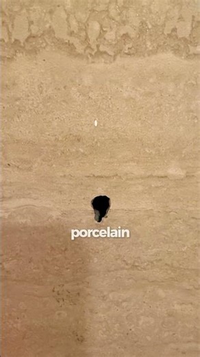 Porcelain Travertine Tile Hole Repair | Damaged Tiles Restored Like New