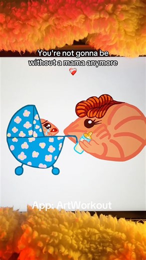 Every little shrimp needs a mama 🥺🦐💕 #drawingprocess #artandcraft #robloxart #artwork #drawing