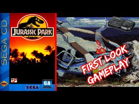 Jurassic Park – Sega CD Gameplay