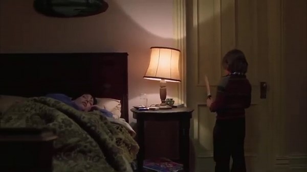 The Shining 1980 Redrum scene