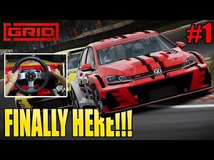GRID 2019 FINALLY HERE!!! | MY WHEEL SETTINGS - GRID W/Logitech G27 + Excelvan Q8 4K #1