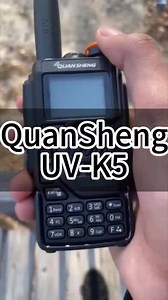 Quansheng UV K6 K58 Air UHF VHF Dual Band Ham Radio Noaa Weather Ht Am Fm Wireless Transmitter Receiver Long Range Walkie Talkie
