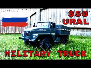 Ural Soviet Military 6x6 RC Truck. In-depth review. MZ YY2004 Banggood budget truck review