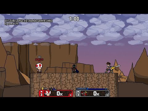 Rivals of Aether - Toad vs Sora (Level 9 CPU)