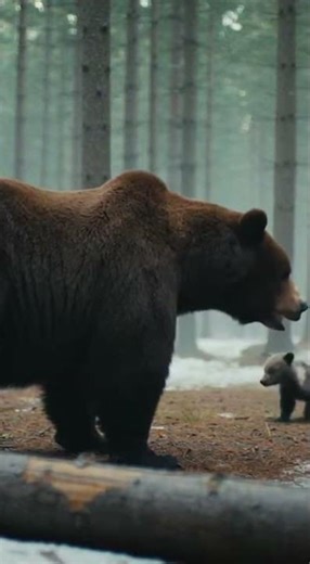 BEAR CHARGES IN BROAD DAYLIGHT!