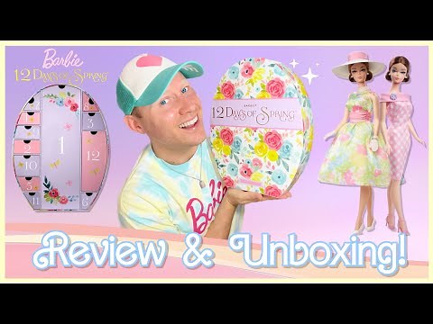 Barbie: 12 Days of Spring (Barbie Signature / Collector) 💛 Doll Review & Unboxing