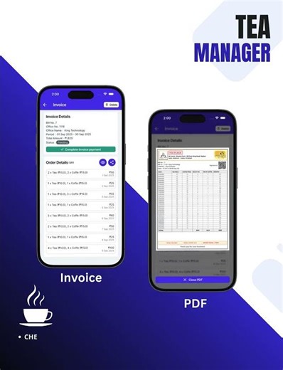 🎯 Introducing Tea Manager - Smart Tea Service Management Made Easy! ☕🎯 | King Technology