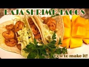 Easy Baja Shrimp Tacos Recipe
