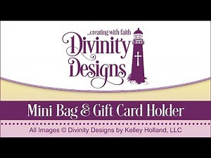 Divinity Designs Mini Bag and Gift Card Holder Die