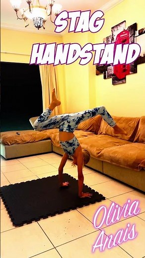 10-Year-Old Gymnast Does the ULTIMATE Handstand Challenge! 🤸‍♀️🔥