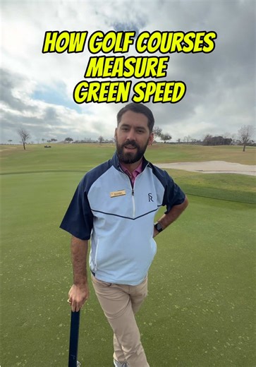Ever wondered how golf courses measure the speed of their greens? Today the head professional walked us through the process using a stimpmeter to measure the roll in both directions and calculate the average. Small details like this shape how every round of golf is played. Follow @CentralTexasGolfReview for more behind-the-scenes golf insights. #TexasGolf #GolfTips #golftiktok #GolfCourse #golf