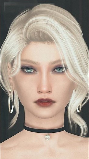 Creating a female character #sims4 #sims4cas #sims4cc