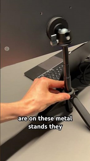 Portable Two Screen Desk Setup #portablemonitor #tech #remotework