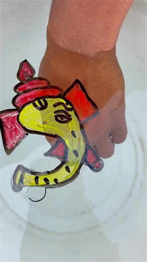 Can u do it ?? God Ganesh ji drawing challenge #art