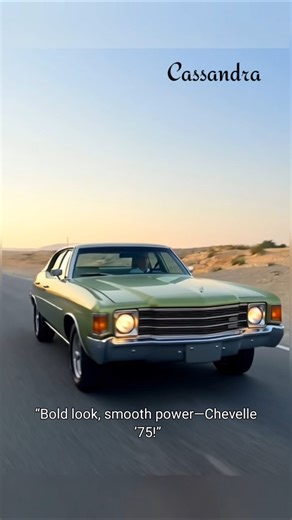 The Style of 1975 Chevelle
