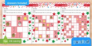 Christmas Picture Sudoku Puzzle