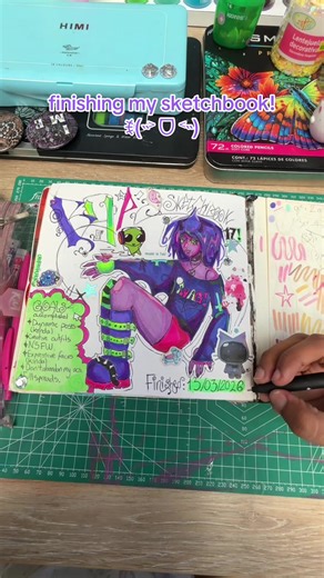 Sketchbook Tour: Discover My Artistic Journey