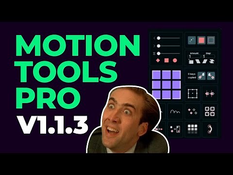 Motion Tools Pro - V1.1.3 Update