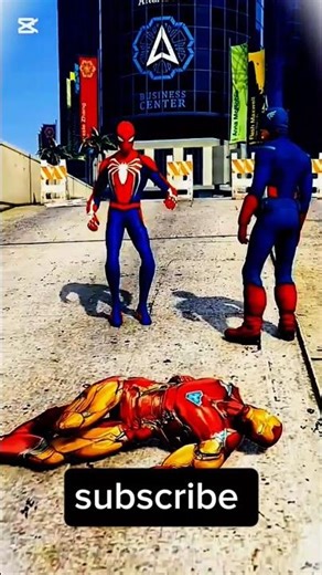 superman kill iron Man in GTA 5#shorts #gta5