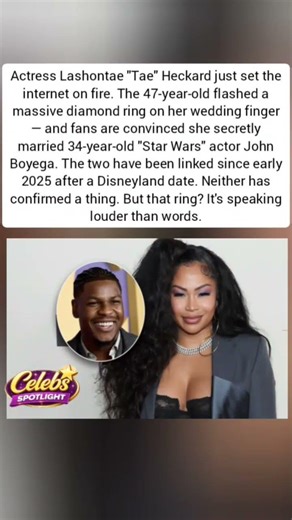 John Boyega & Tae Heckard Married? Massive Diamond Ring Sparks Secret Wedding Rumors 😳💍