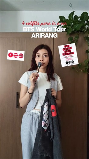 Outfits para ir a ver el concierto de BTS - ARIRANG.♥️ #bts #armyxbts #outfitsideas #arirangalbum