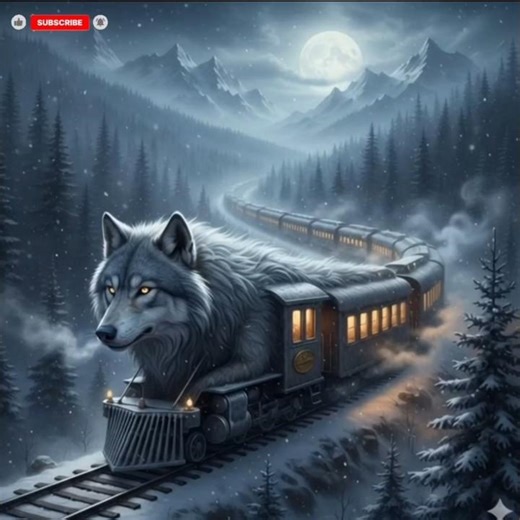 When a Wolf Becomes a Magical Train