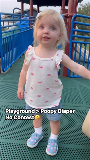 257K views · 1.6K reactions | Playground > Poopy Diaper! NO Contest 藍 #reelsvideoシ #babygirl #funnybabyvideos | Blendedlikefamily | Facebook