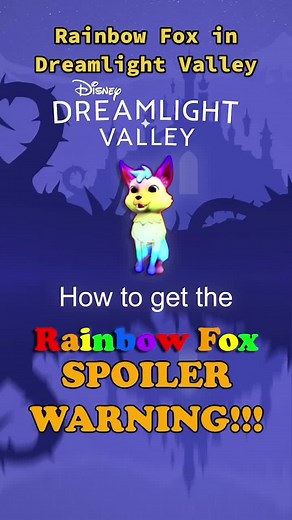 How to Get the Rainbow Fox in Dreamlight Valley