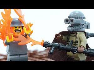 Custom LEGO WW1 Battlefield 1 Flametrooper Minifigure
