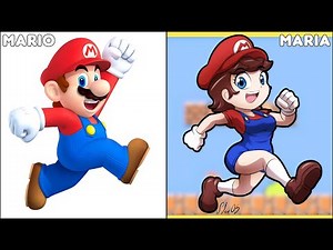 Super Mario Characters Gender Swap