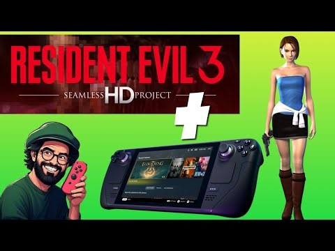 Resident Evil 3 Seamless HD 2.0 Steam Deck SourceNext GOG Guide Tutorial