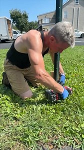Here is how we easily removed a metal post that was seriously stuck in the ground—in a matter of minutes. #fencebuilding #post #HomeImprovement #HomeProjects #fencebuilder #licensedcontractor #diytips #protip #toolsofthetrade #tractor #tools | MyFixitUpLife